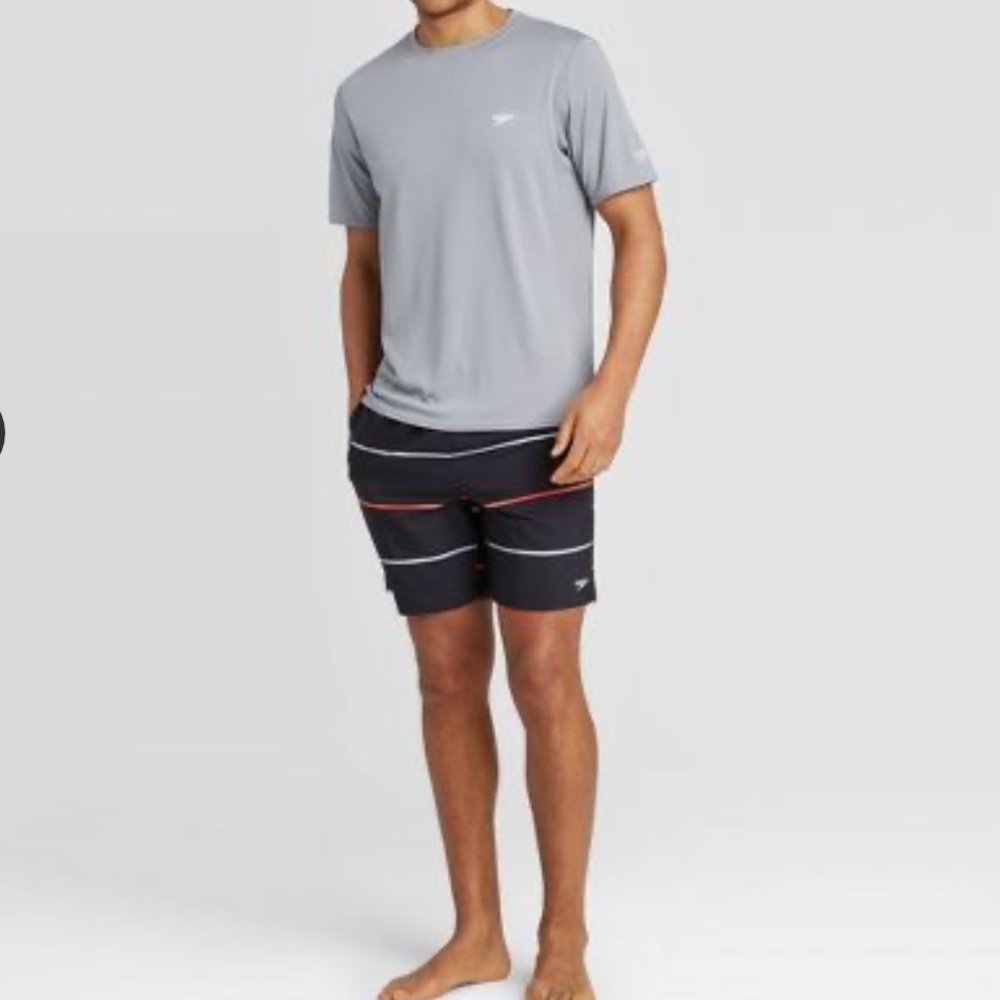 Speedo Men's Rash Guard - Picture 2 of 11